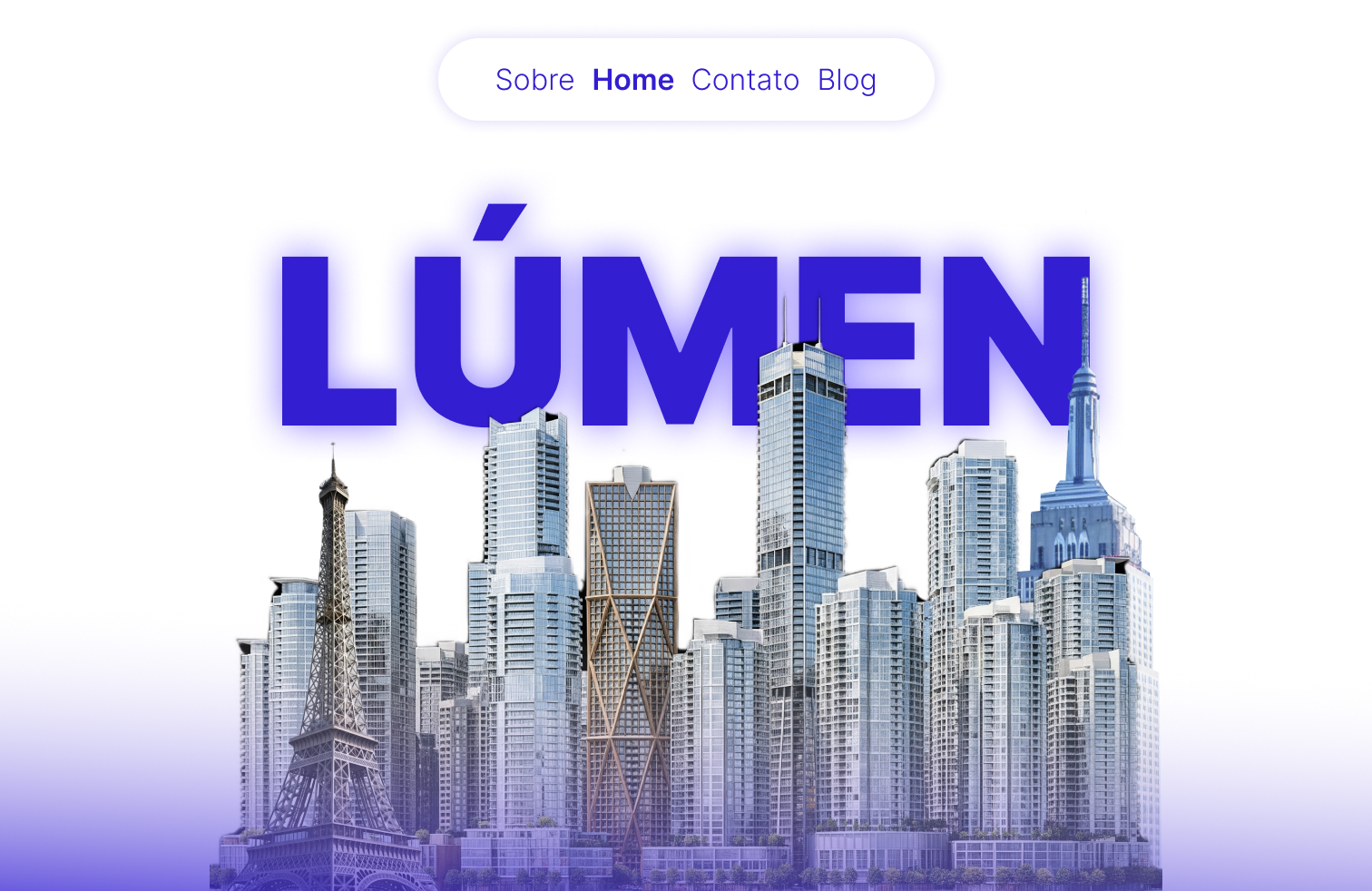 Mockup de site